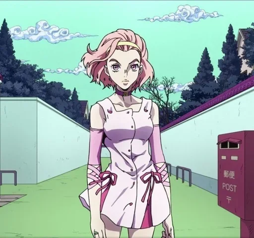 😜 Стикер «Девочка JoJo» для Telegram