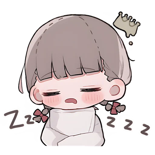😴 Стикер «Девочки ангелы» для Telegram