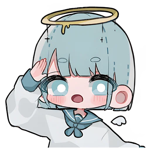 🫡 Стикер «Девочки ангелы» для Telegram
