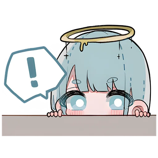 😍 Стикер «Девочки ангелы» для Telegram