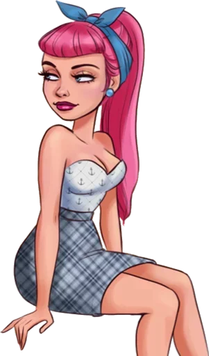 🥺 Стикер «Girls» для Telegram