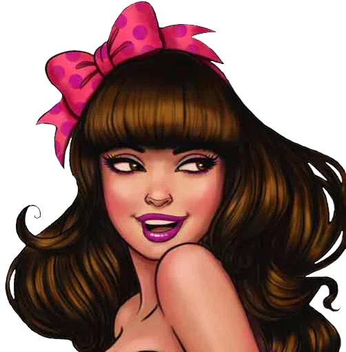 😚 Стикер «Girls» для Telegram