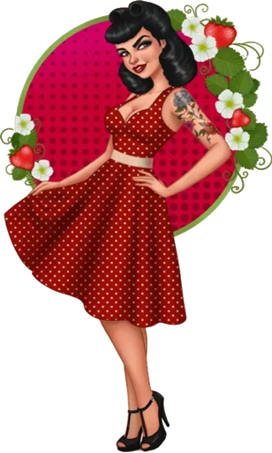🥳 Стикер «Girls» для Telegram