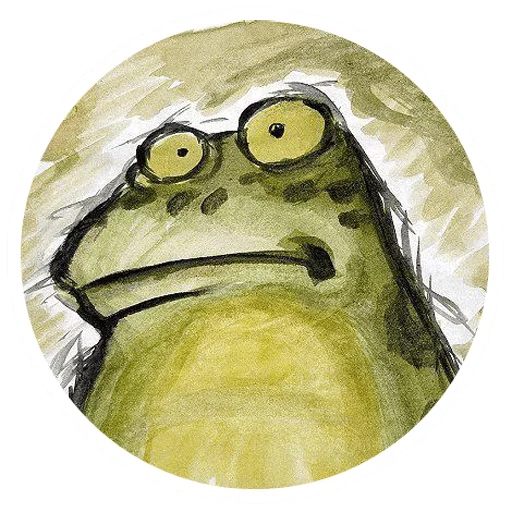 🐸 Стикер «DevRias» для Telegram
