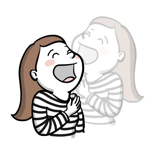 ☝️ Стикер «Переходный Возраст Девушки и Мишки» для Telegram