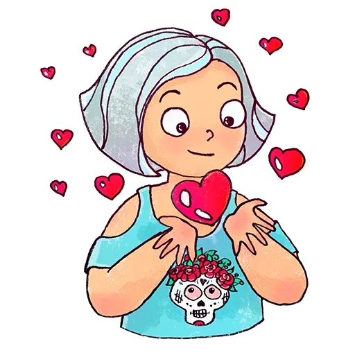 😨 Стикер «Tattoo» для Telegram