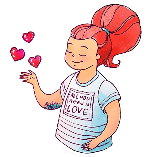 🤔 Стикер «Tattoo» для Telegram