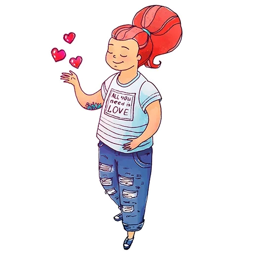 🤭 Стикер «Tattoo» для Telegram
