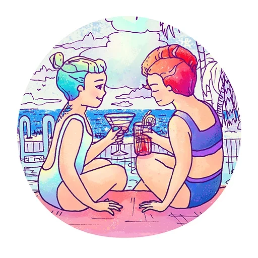 😬 Стикер «Tattoo» для Telegram