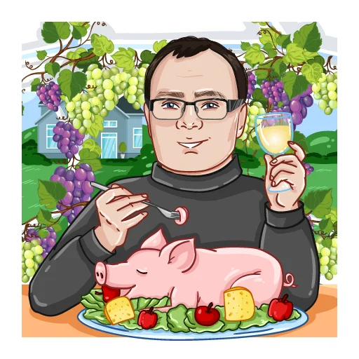 🤠 Стикер «Dexpaland» для Telegram