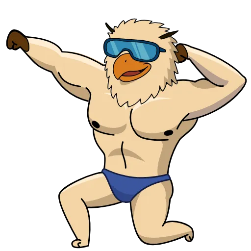 💪 Стикер «Dexter» для Telegram