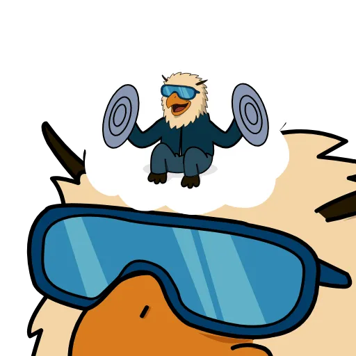 🐒 Стикер «Dexter» для Telegram
