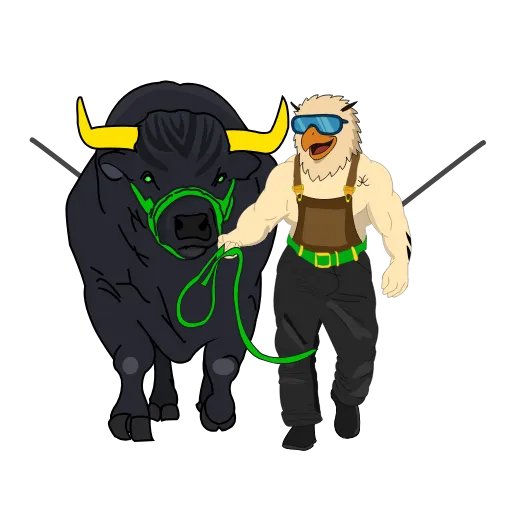 🐂 Стикер «Dexter» для Telegram