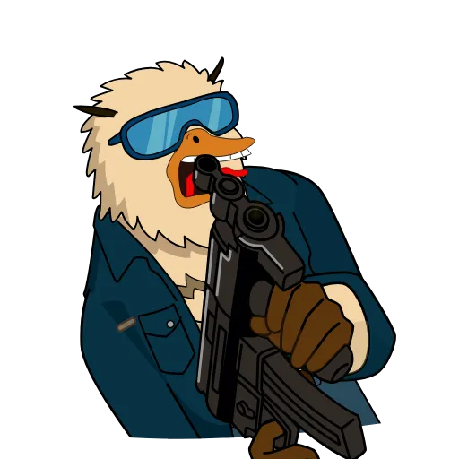 🔫 Стикер «Dexter» для Telegram
