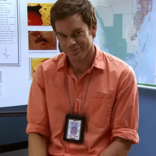 😉 Стикер «Dexter Morgan» для Telegram