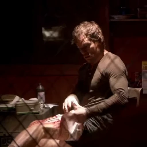 🦵 Стикер «Dexter Morgan» для Telegram