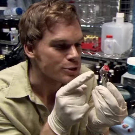 😄 Стикер «Dexter Morgan» для Telegram
