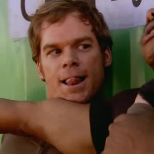 😜 Стикер «Dexter Morgan» для Telegram