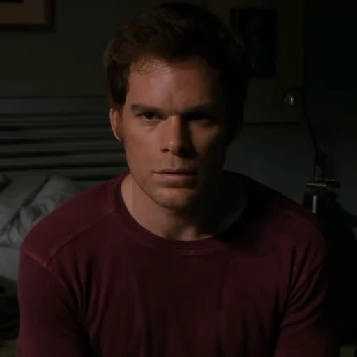 😐 Стикер «Dexter» для Telegram