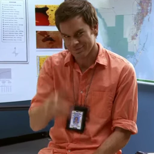 😃 Стикер «Dexter» для Telegram