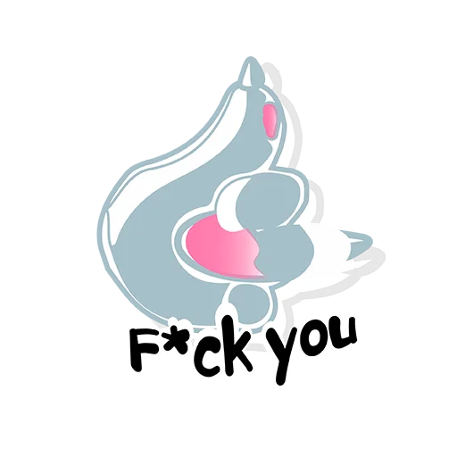 🖕 Стикер «Deya the Cat» для Telegram