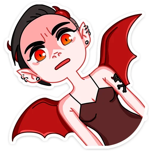 😳 Стикер «Деймония» для Telegram