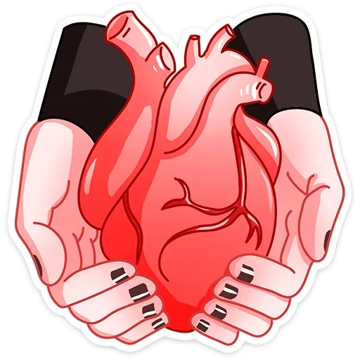 ❤️ Стикер «Деймония» для Telegram