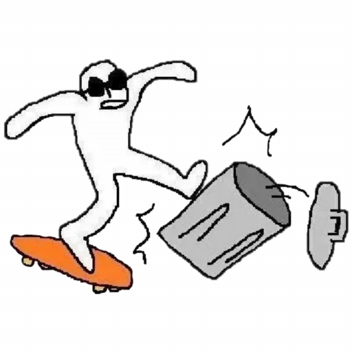 🛹 Стикер «rins» для Telegram