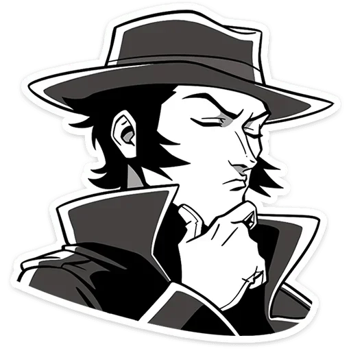🤔 Стикер «Джордж без надписей» для Telegram