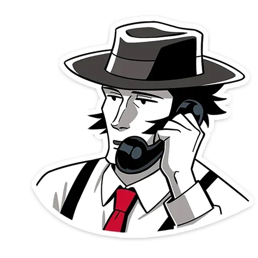 📞 Стикер «Джордж без надписей» для Telegram