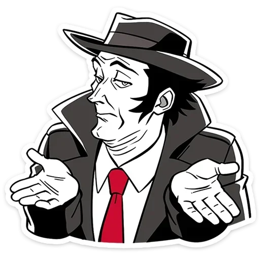 🤷‍♂️ Стикер «Джордж без надписей» для Telegram