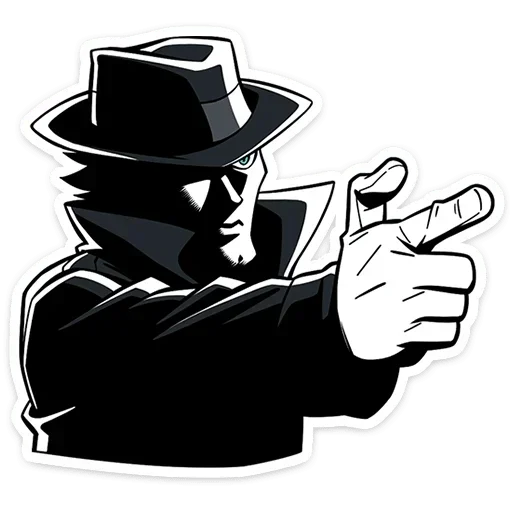 🔫 Стикер «Джордж без надписей» для Telegram