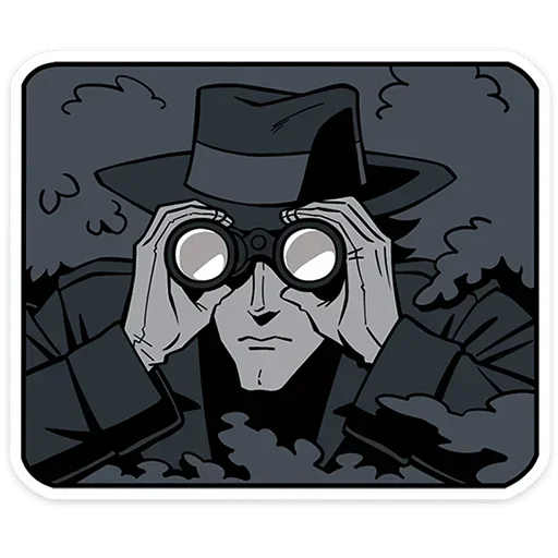 👀 Стикер «Джордж без надписей» для Telegram