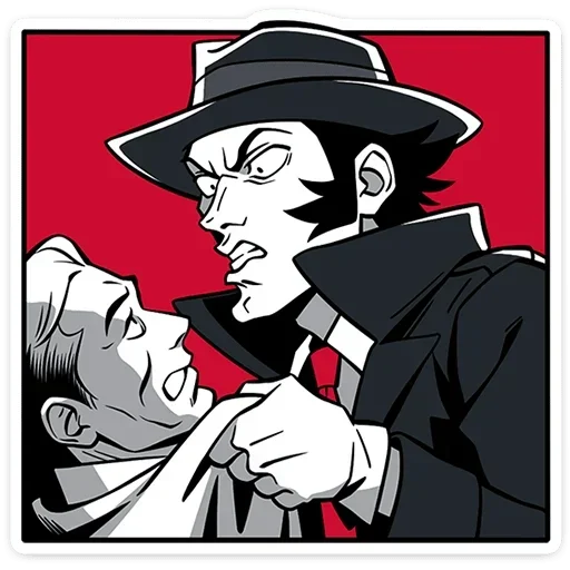 😠 Стикер «Джордж без надписей» для Telegram