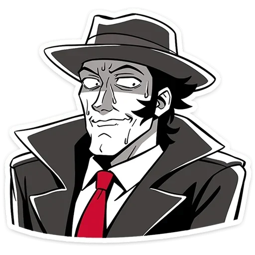 😐 Стикер «Джордж без надписей» для Telegram