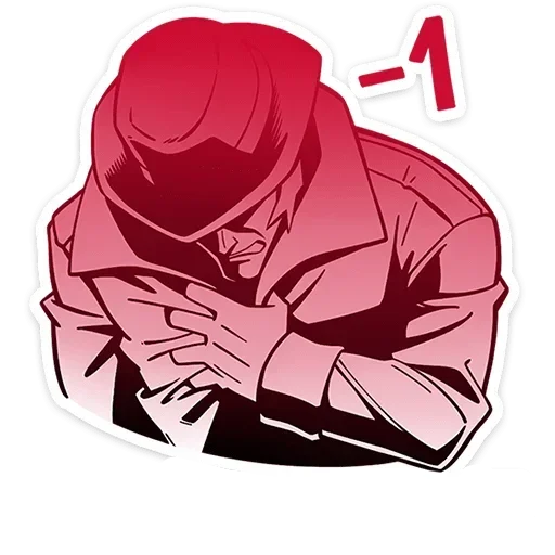 😖 Стикер «Джордж без надписей» для Telegram