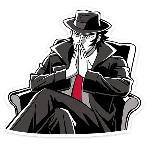 🤔 Стикер «Джордж без надписей» для Telegram