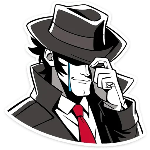 😭 Стикер «Джордж без надписей» для Telegram