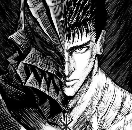 Стикерпак Berserk для Telegram