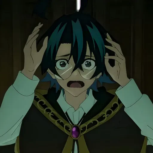 😨 Стикер «Tsue to Tsurugi no Wistoria» для Telegram
