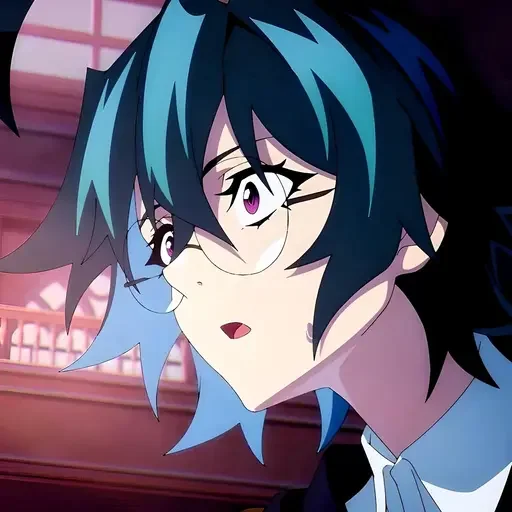 😧 Стикер «Tsue to Tsurugi no Wistoria» для Telegram