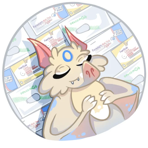 🤑 Стикер «DiabeticDay» для Telegram