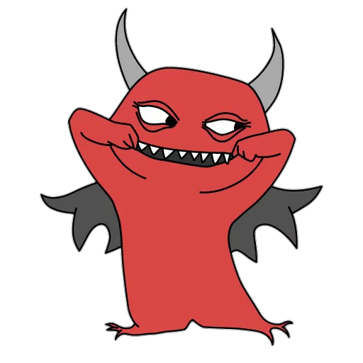 😛 Стикер «Little devils» для Telegram