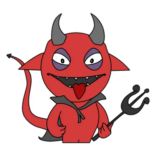 😈 Стикер «Little devils» для Telegram