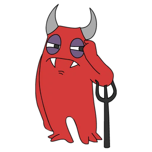 😒 Стикер «Little devils» для Telegram