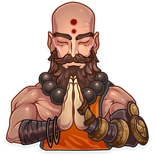 🙏 Стикер «Diablo» для Telegram