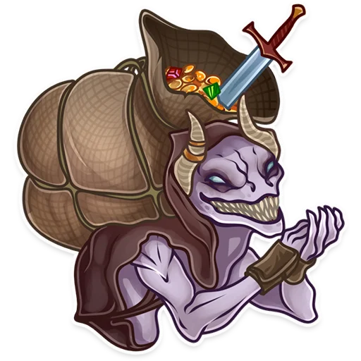 😏 Стикер «Diablo» для Telegram