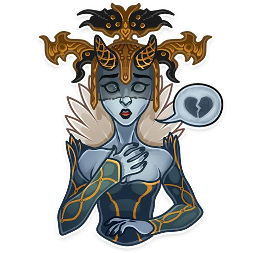 💔 Стикер «Diablo» для Telegram