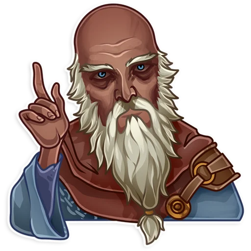 ☝️ Стикер «Diablo» для Telegram