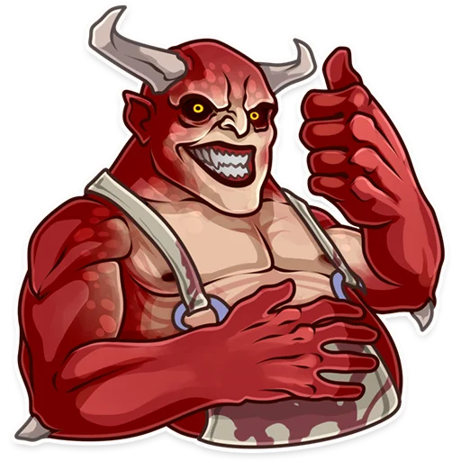 👍 Стикер «Diablo» для Telegram